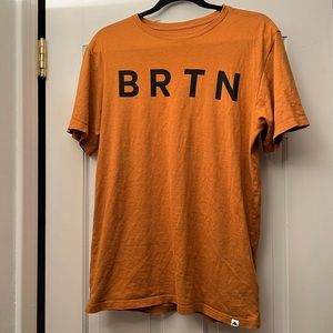 Burton BRTN Short Sleeve T-Shirt Copper Penny Mens XS